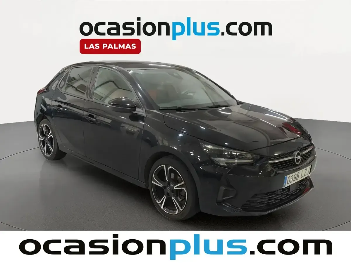 Usado Opel Corsa GS Line 102 CV (75 kW) 2022 Negro Utilitario