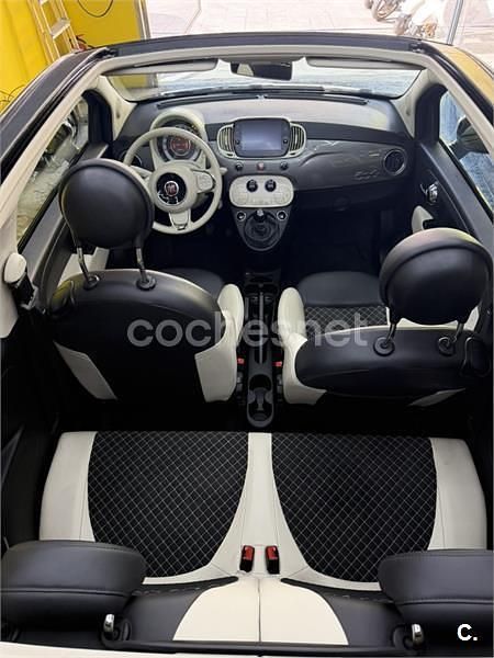 Usado Fiat 500C Connect 70 CV (51 kW) 2021 Gris / plata Descapotable