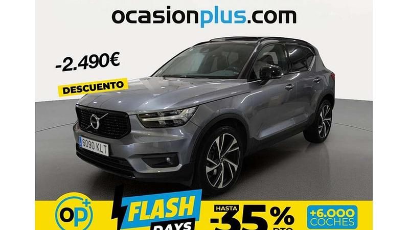 Usado Volvo XC40 R-Design 190 CV (139 kW) 2018 Gris SUV