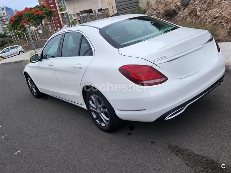 Blanco Usado 2015 Mercedes C220 Exclusive Berlina | 17.400 € (Buen precio) - Imagen 1/4