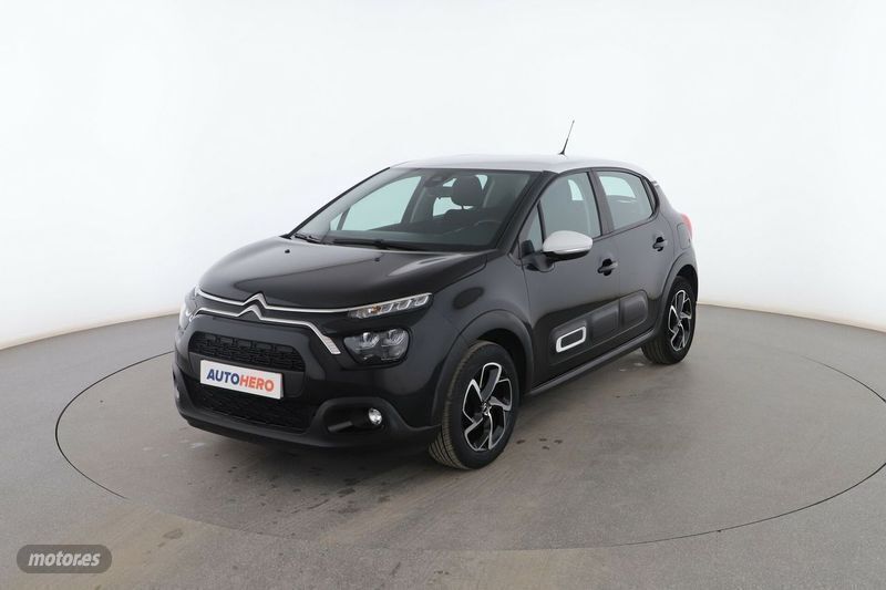 Negro Usado 2021 Citroën C3 Feel Utilitario | 10.999 € (Precio justo) - Imagen 1/3