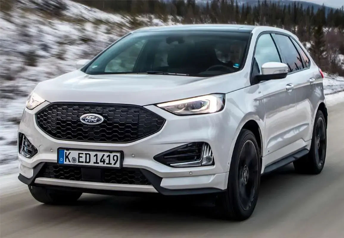 Begagnad Ford Edge ST-Line 209 HK (153 kW) 2018 Vit SUV