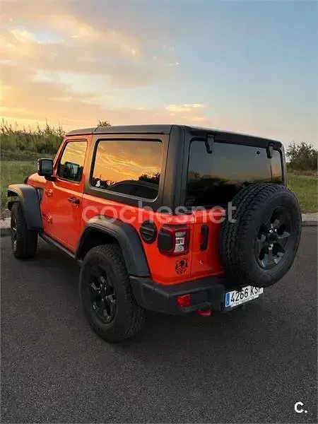 Usado Jeep Wrangler Rubicon 200 CV (147 kW) 2018 Naranja SUV