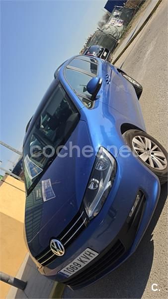 Usado VW Sharan Edition 150 CV (110 kW) 2019 Azul Monovolumen