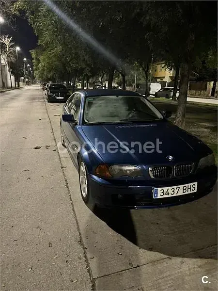Usado BMW 320 150 CV (110 kW) 2001 Azul Coupe