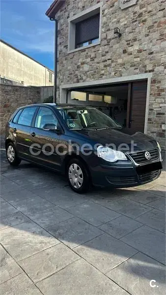 Usado VW Polo Trendline 75 CV (55 kW) 2005 Azul Utilitario