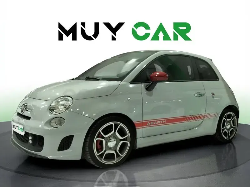 Usado Abarth 500C 140 CV (102 kW) 2016 Gris / plata Descapotable