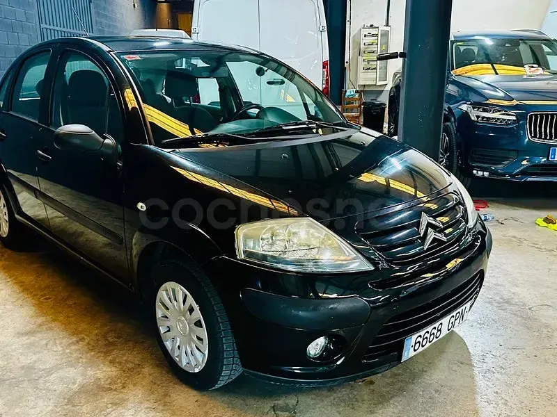 Usado Citroën C3 90 CV (66 kW) 2009 Negro Berlina