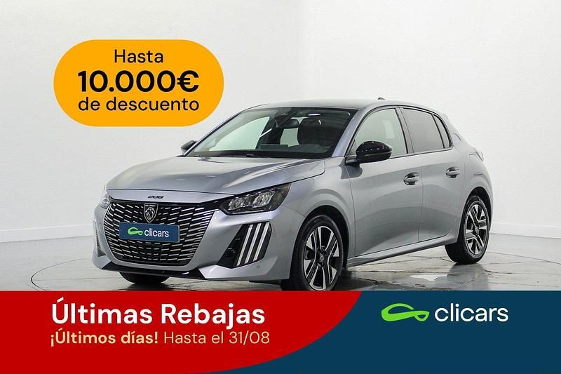 Gris Usado 2024 Peugeot 208 Allure Utilitario | 15.390 € (Precio justo) - Imagen 1/4