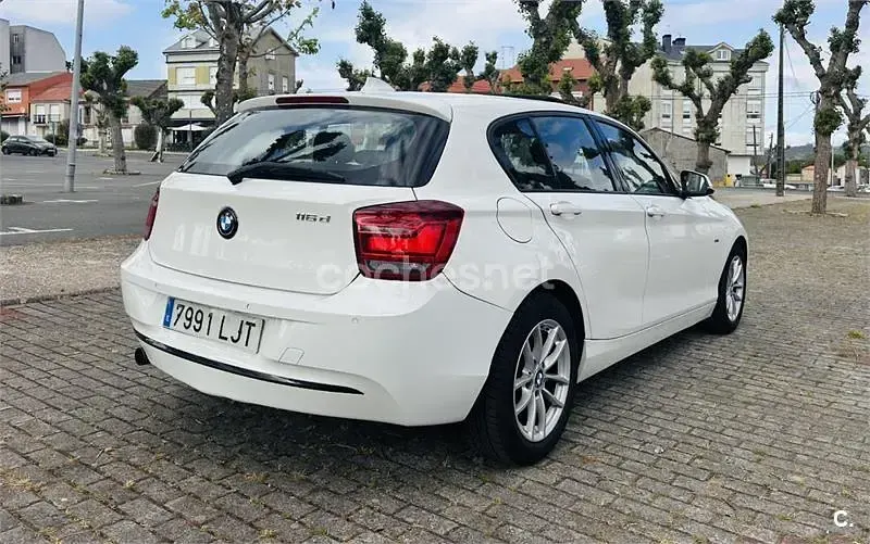 Usado BMW 116 Comfort Edition 116 CV (85 kW) 2014 Blanco Utilitario