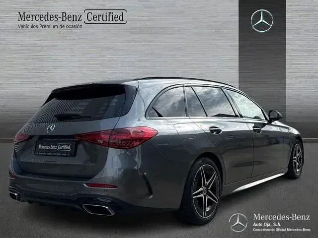 Usado Mercedes C220 200 CV (147 kW) 2022 Gris selenita