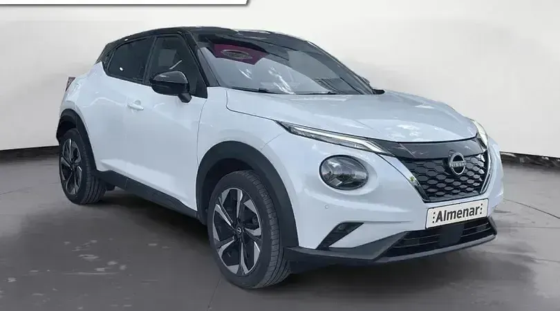 Usado Nissan Juke N-Connecta 143 CV (105 kW) 2026 Kori white black metalizado SUV
