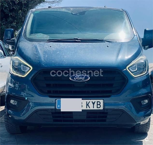 Azul Usado 2020 Ford Transit Custom Nugget Familiar | 22.000 € (Precio justo) - Imagen 1/4