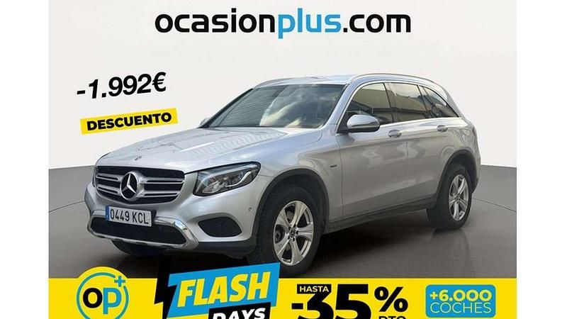 Usado Mercedes GLC350 320 CV (235 kW) 2017 Plateado SUV