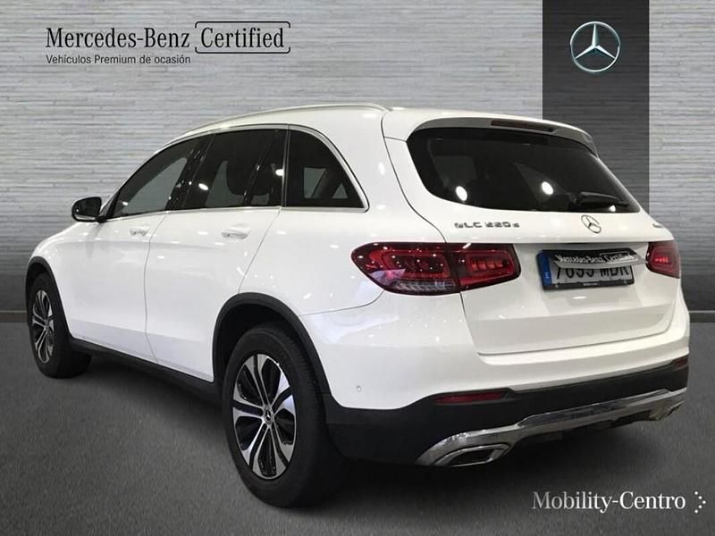 Usado Mercedes GLC220 194 CV (142 kW) 2022 Blanco polar  pintura unicolor