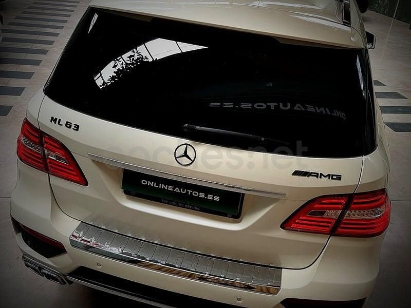 Usado Mercedes ML63 AMG AMG 525 CV (386 kW) 2015 Blanco SUV
