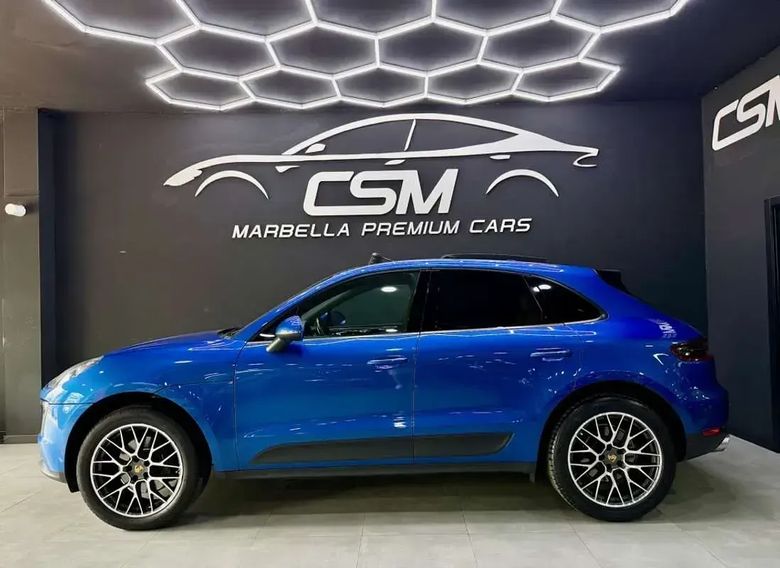 Usado Porsche Macan 252 CV (185 kW) 2018 Azul SUV