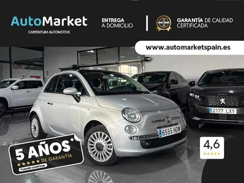 Gris Usado 2011 Fiat 500 Sport Utilitario | 7900 € (Precio justo) - Imagen 1/4