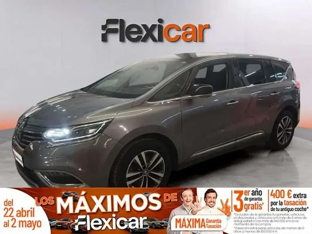 Usado Renault Espace Zen 131 CV (96 kW) 2018 Gris Monovolumen