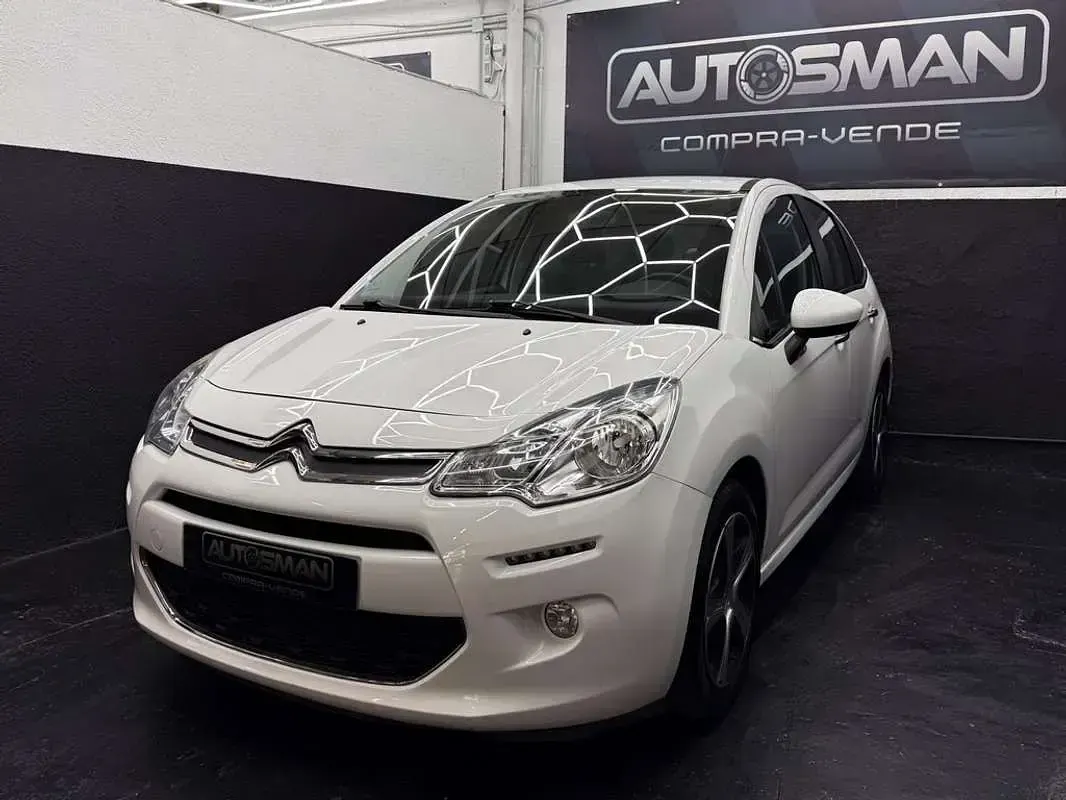 Usado Citroën C3 PureTech 82 CV (60 kW) 2016 Blanco Utilitario