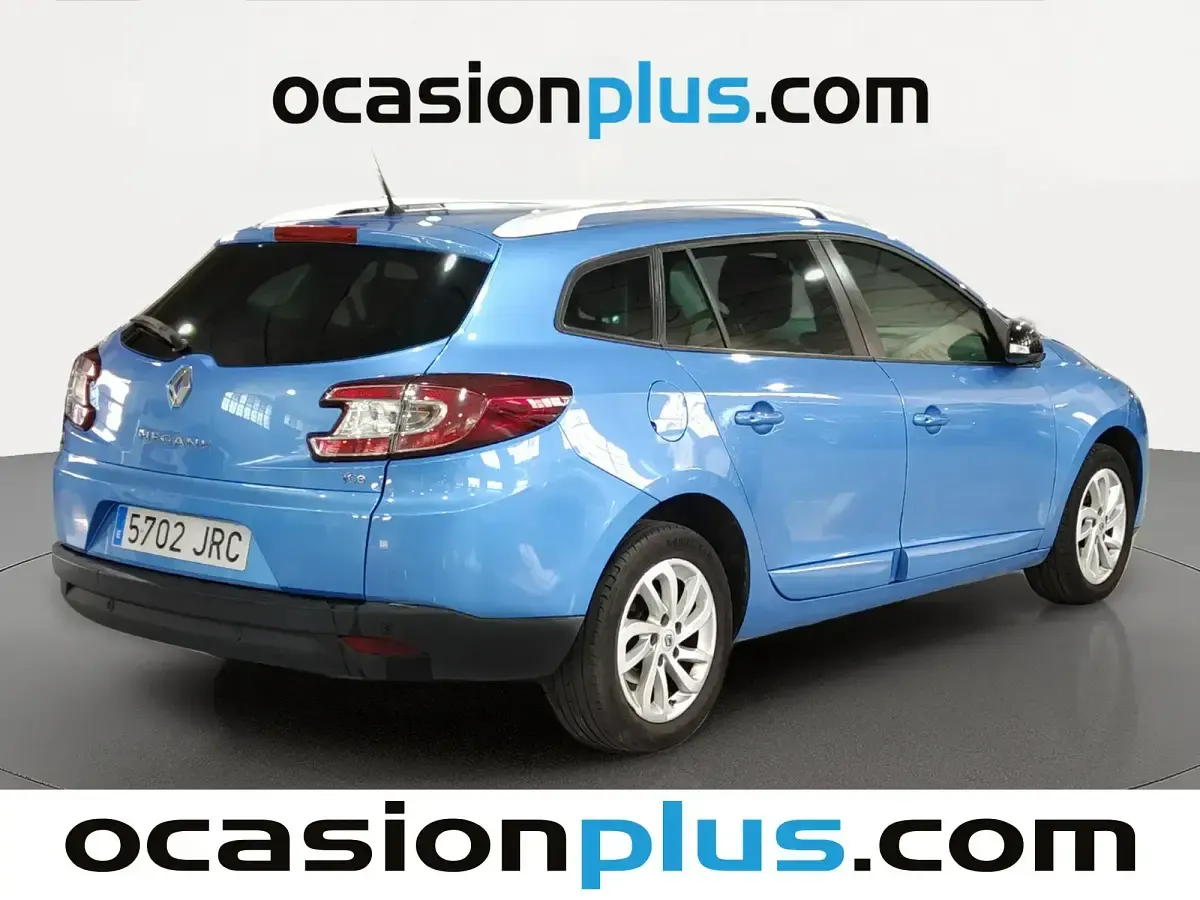 Usado Renault Mégane GrandTour LIMITED 116 CV (85 kW) 2016 Azul Familiar