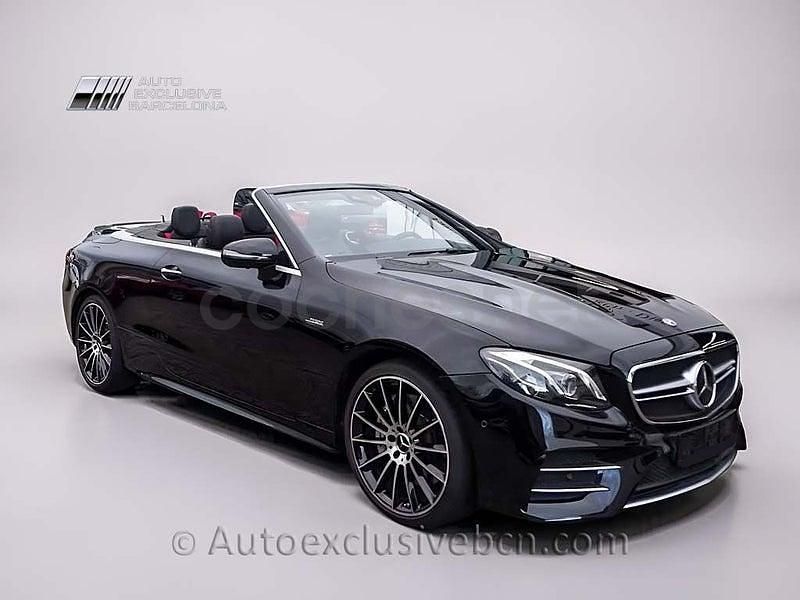 Usado Mercedes E53 AMG 435 CV (319 kW) 2019 Negro Descapotable