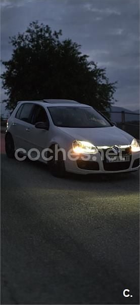Usado VW Golf V GT 170 CV (125 kW) 2007 Blanco Berlina