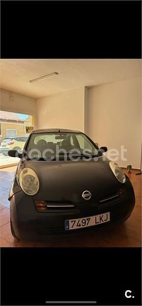 Negro Usado 2003 Nissan Micra Visia Utilitario | 2450 € (Precio justo) - Imagen 1/2