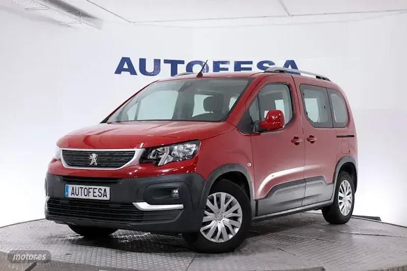 Rojo Usado 2019 Peugeot Rifter Active Monovolumen | 14.650 € (Buen precio) - Imagen 1/4
