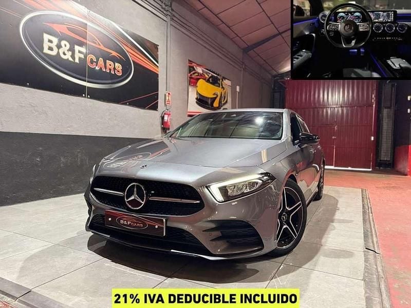 Gris Usado 2021 Mercedes A180 Utilitario | 19.900 € (Super precio) - Imagen 1/4