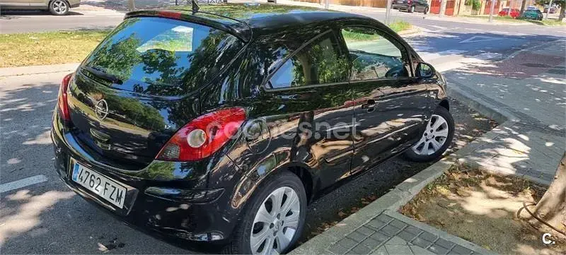 Usado Opel Corsa Enjoy 80 CV (58 kW) 2008 Negro Utilitario