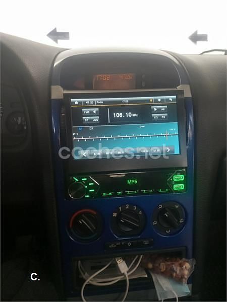 Usado Opel Astra Club 75 CV (55 kW) 2001 Azul Berlina