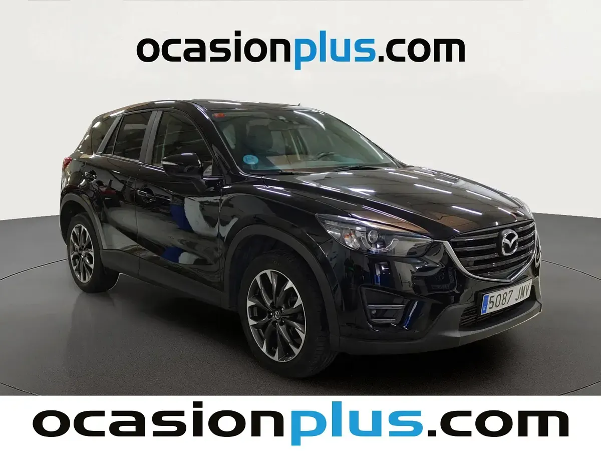 Usado Mazda CX-5 Luxury 150 CV (110 kW) 2016 Negro SUV