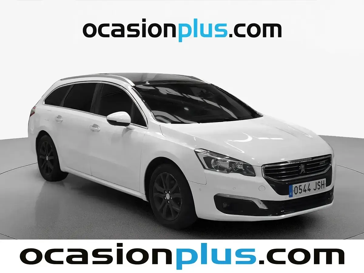 Usado Peugeot 508 Allure 150 CV (110 kW) 2016 Blanco Familiar