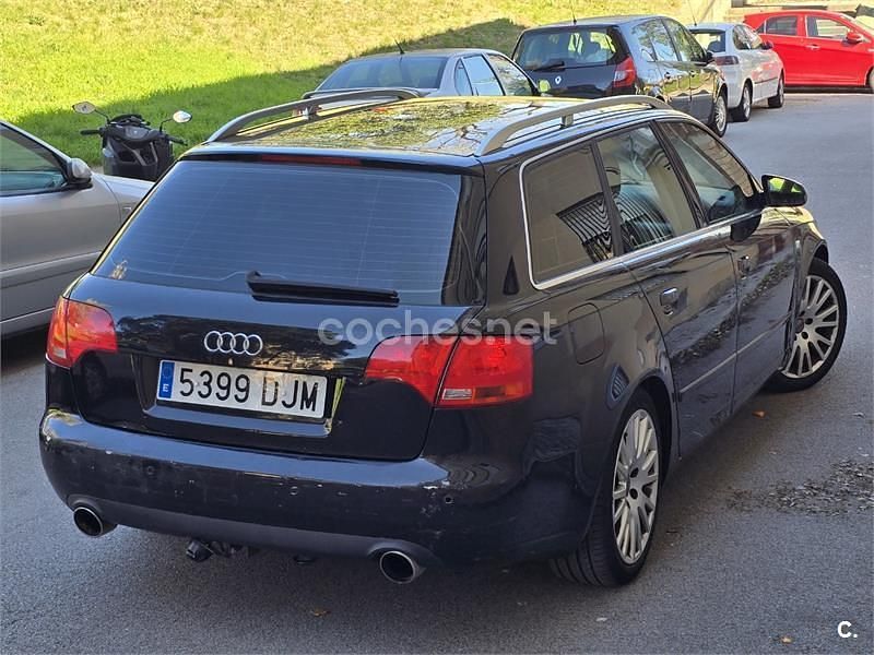 Usado Audi A4 163 CV (119 kW) 2005 Negro Familiar