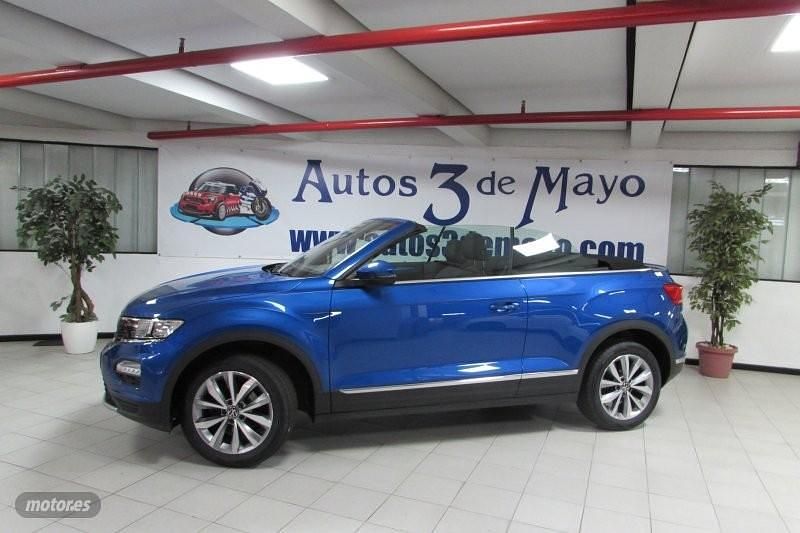 Usado VW T-Roc Cabriolet Style 110 CV (80 kW) 2021 Blanco Descapotable