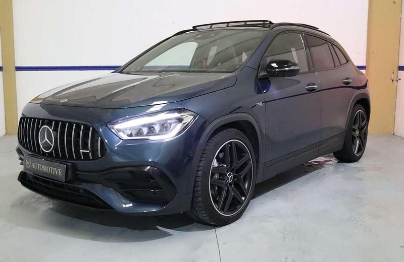 Usado Mercedes GLA45 AMG AMG 420 CV (308 kW) 2021 Azul SUV
