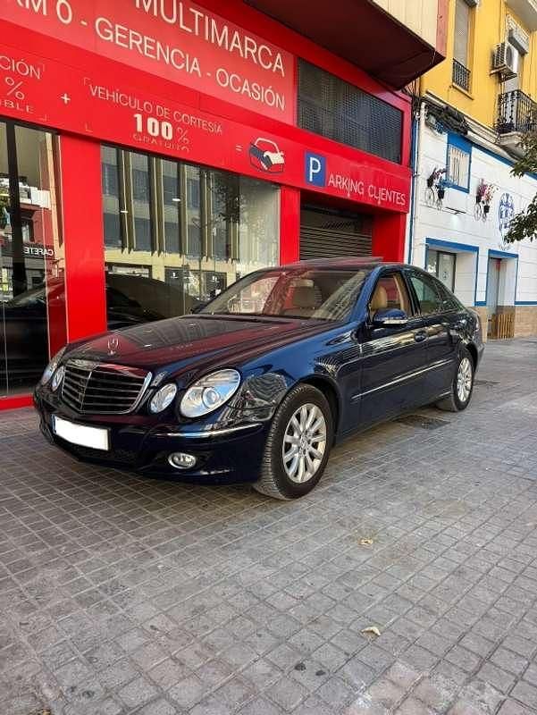 Azul Usado 2007 Mercedes E350 Elegance Berlina | 15.990 € (Precio justo) - Imagen 1/4