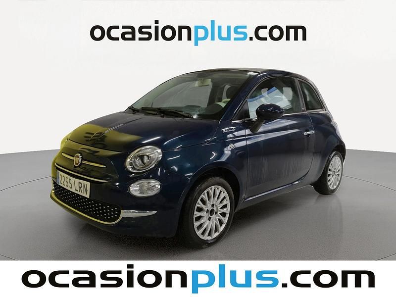 Usado Fiat 500C Dolcevita 71 CV (52 kW) 2021 Azul Descapotable