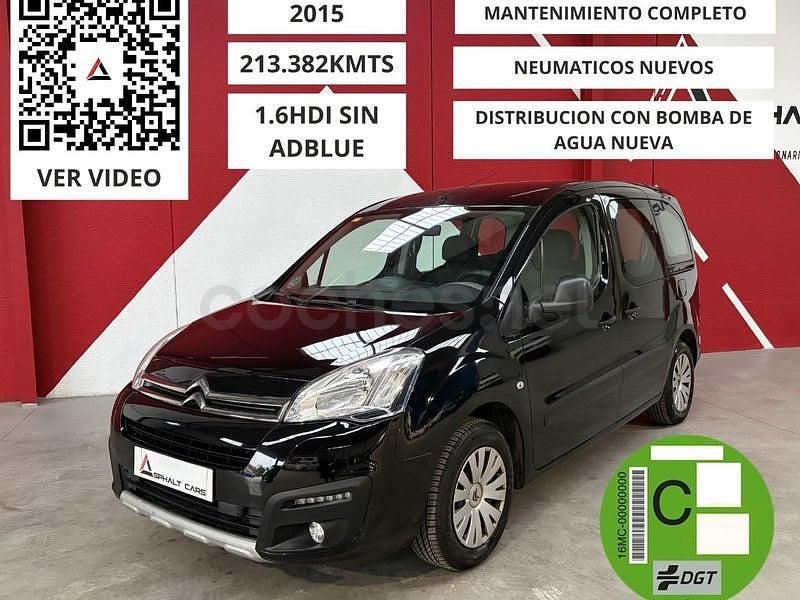 Usado Citroën Berlingo Feel 100 CV (73 kW) 2015 Negro Monovolumen