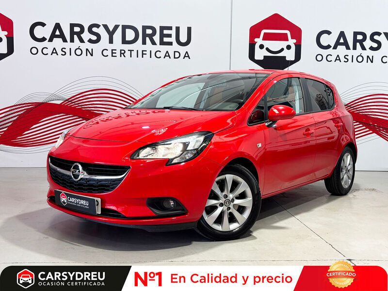 Rojo Usado 2017 Opel Corsa Selective Berlina | 9900 € (Precio justo) - Imagen 1/3