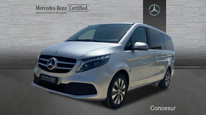 Gris Usado 2023 Mercedes V250 Monovolumen | 56.500 € (Precio justo) - Imagen 1/4