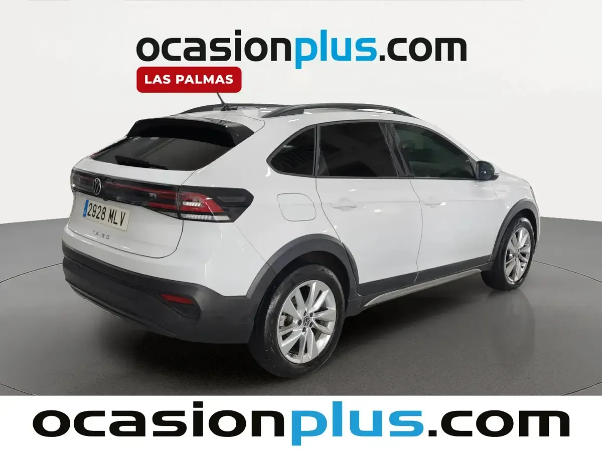 Usado VW Taigo Life 110 CV (80 kW) 2023 Blanco SUV