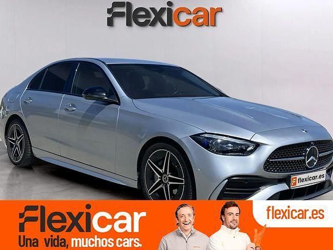 Gris Usado 2022 Mercedes C200 Berlina | 35.490 € (Un poco caro) - Imagen 1/4