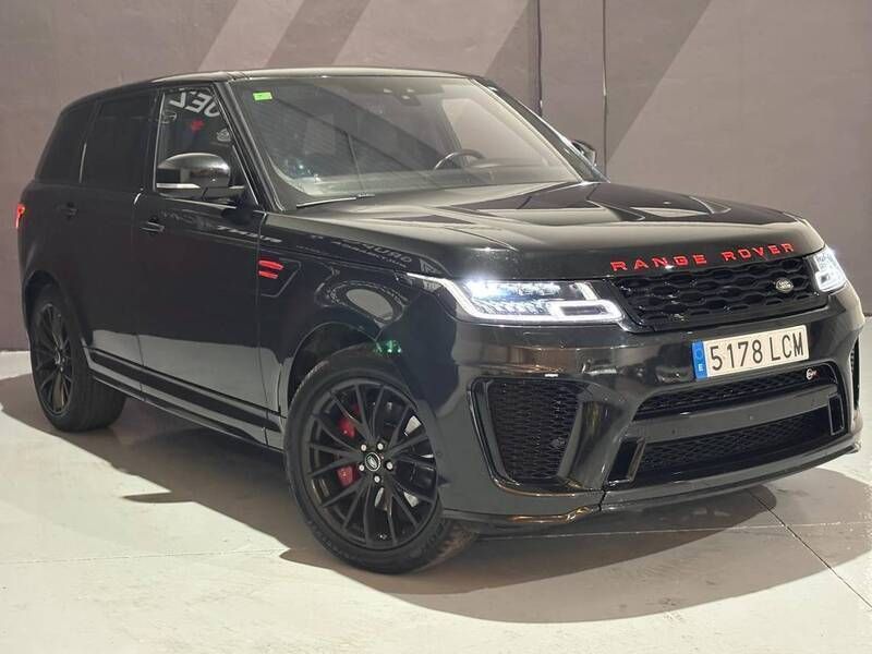 Usado Land Rover Range Rover Sport SVR 575 CV (422 kW) 2019 Negro SUV