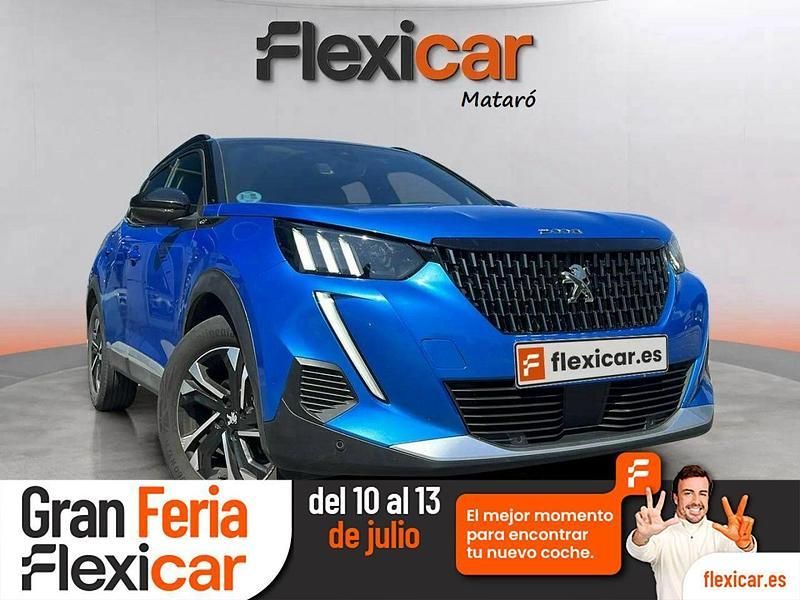 Azul Usado 2023 Peugeot 2008 GT SUV | 18.990 € (Precio justo) - Imagen 1/4