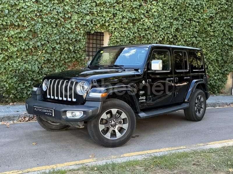 Negro Usado 2019 Jeep Wrangler Unlimited Rubicon SUV | 48.791 € (Precio justo) - Imagen 1/4