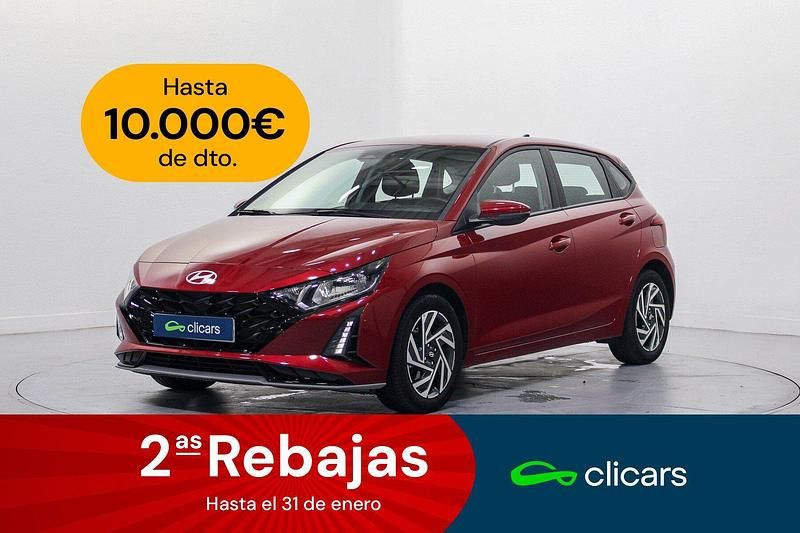Rojo Usado 2024 Hyundai i20 | 15.690 € (Precio justo) - Imagen 1/4