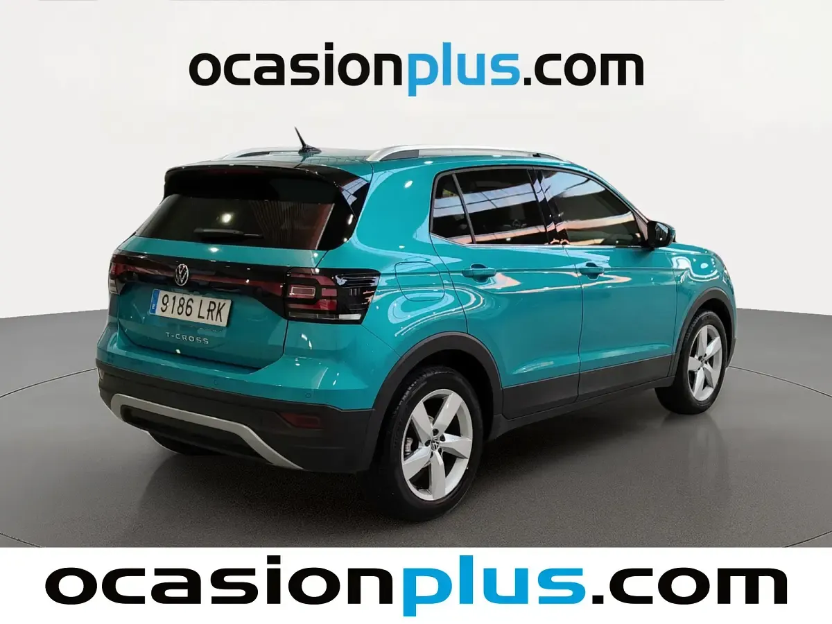 Usado VW T-Cross Sportline 110 CV (80 kW) 2021 Azul SUV