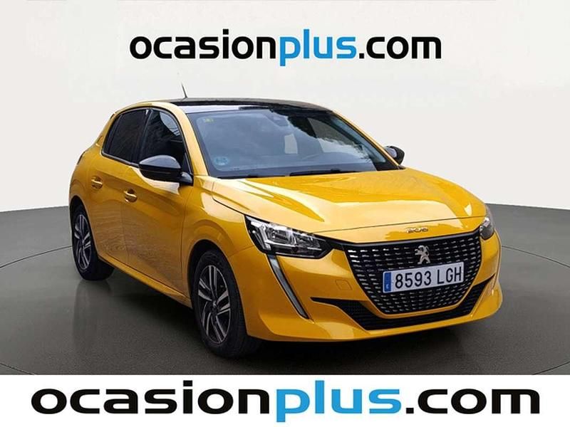 Usado Peugeot 208 Allure 2020 Amarillo Utilitario